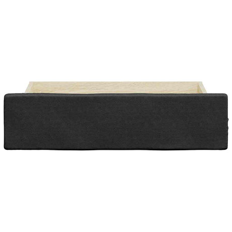 Bed Drawers 2 Pcs Engineered Wood And Faux Leather