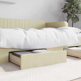 Bed Drawers 2 Pcs Engineered Wood And Faux Leather