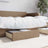 Bed Drawers 2 Pcs Engineered Wood And Faux Leather