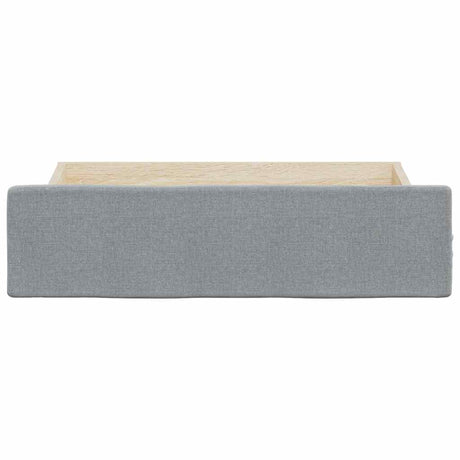 Bed Storage Drawers 2 Pcs Engineered Wood And