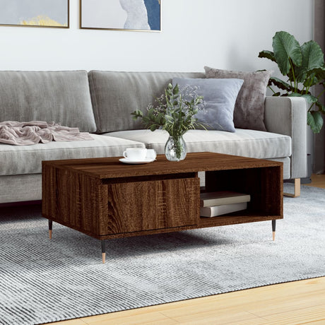 Coffee Table 90X60X35 Cm Engineered Wood