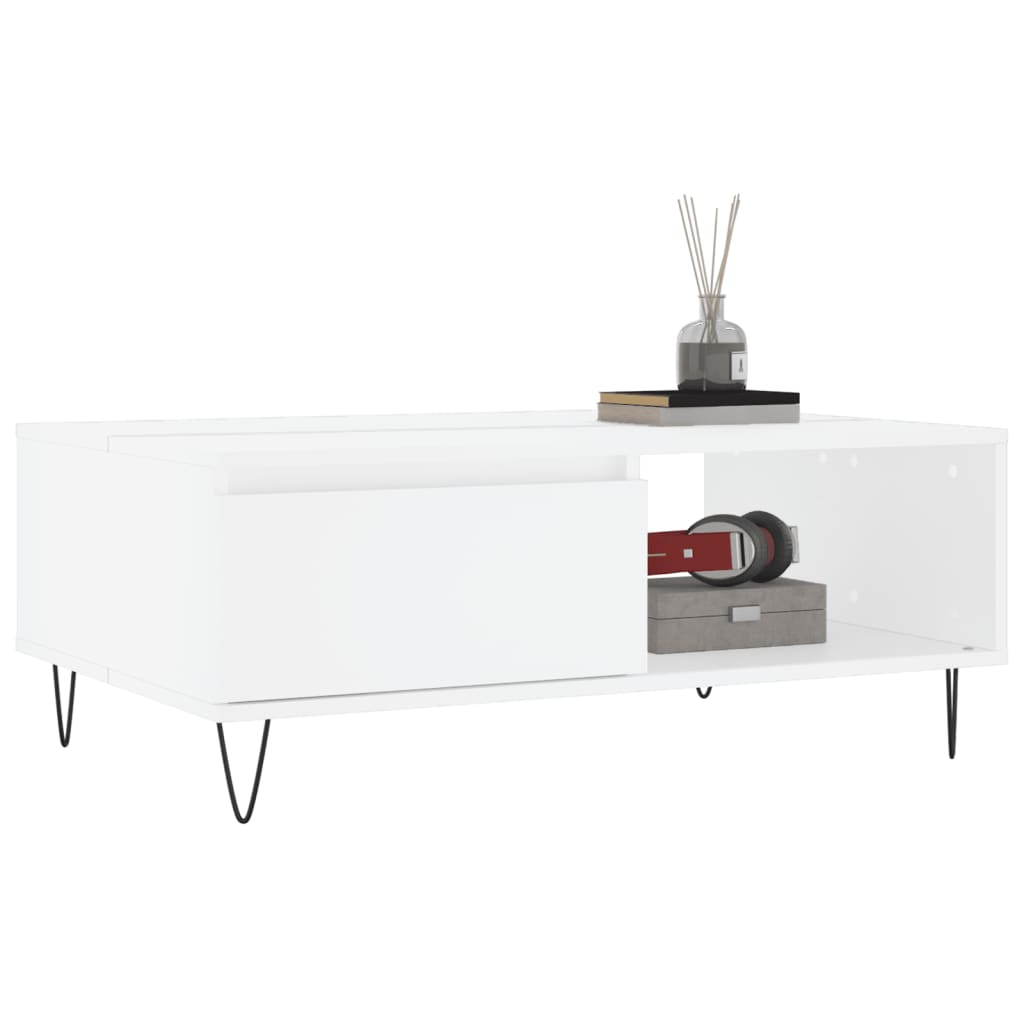 Coffee Table 90X60X35 Cm Engineered Wood