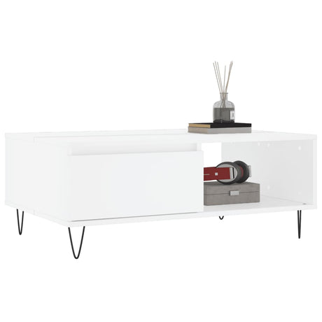 Coffee Table 90X60X35 Cm Engineered Wood