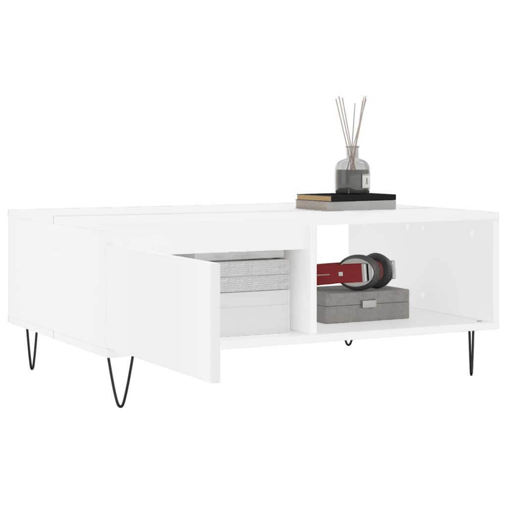 Coffee Table 90X60X35 Cm Engineered Wood