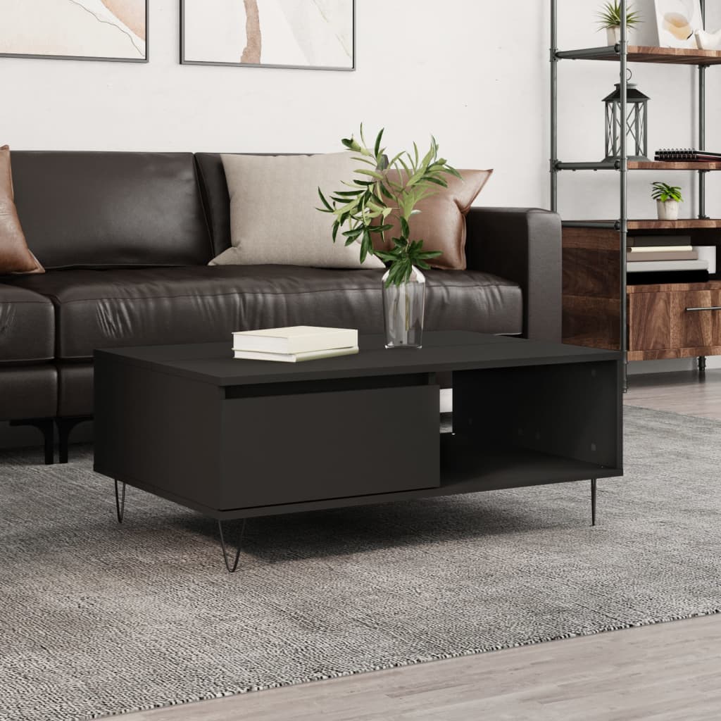 Coffee Table 90X60X35 Cm Engineered Wood
