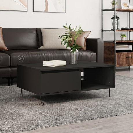 Coffee Table 90X60X35 Cm Engineered Wood