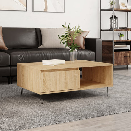 Coffee Table 90X60X35 Cm Engineered Wood