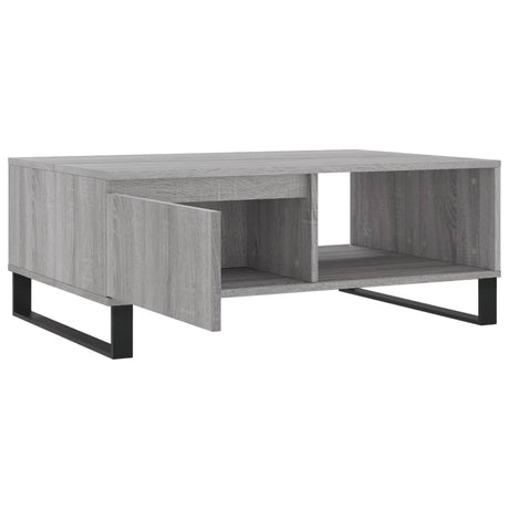 Coffee Table 90X60X35 Cm Engineered Wood