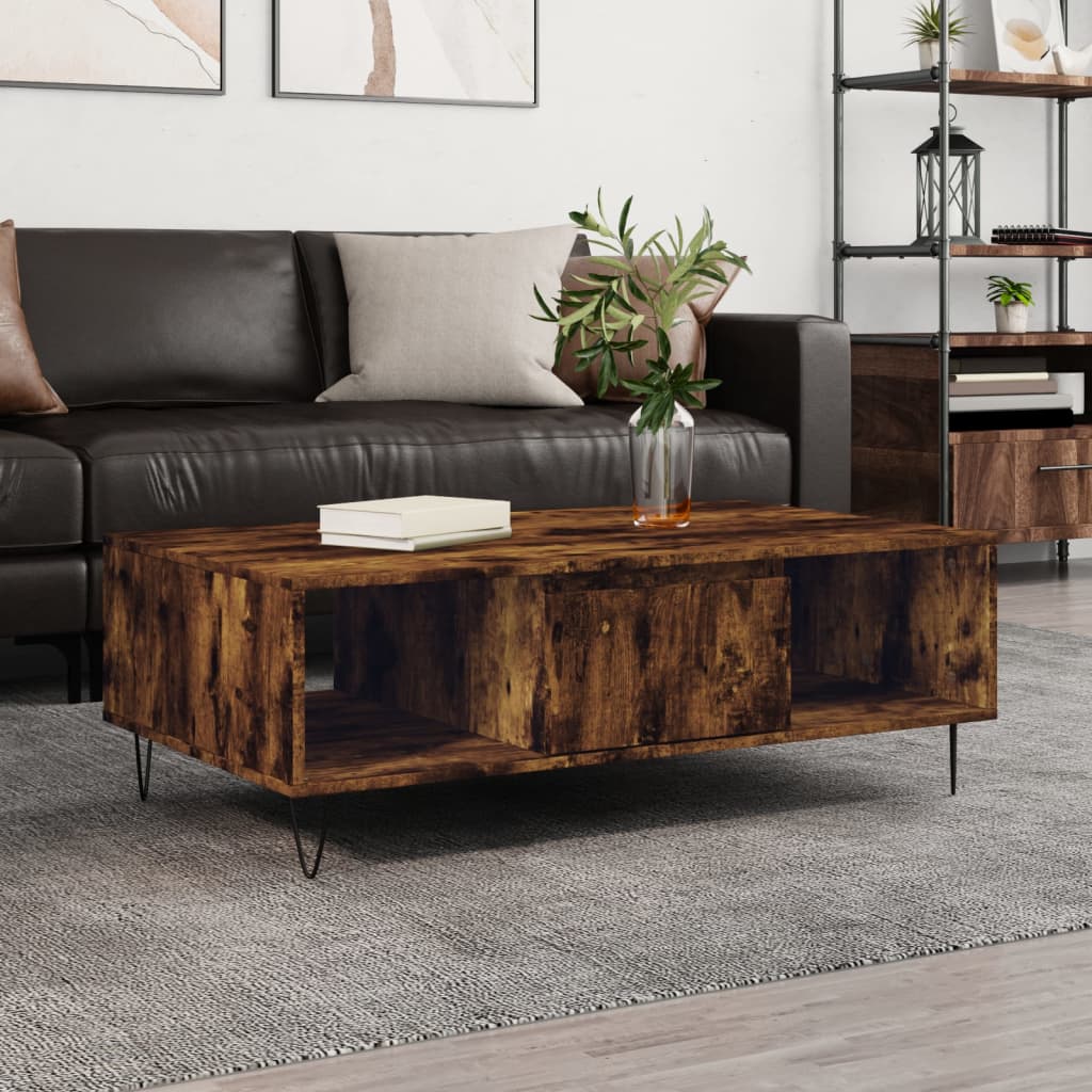 Coffee Table 104X60X35 Cm Engineered Wood