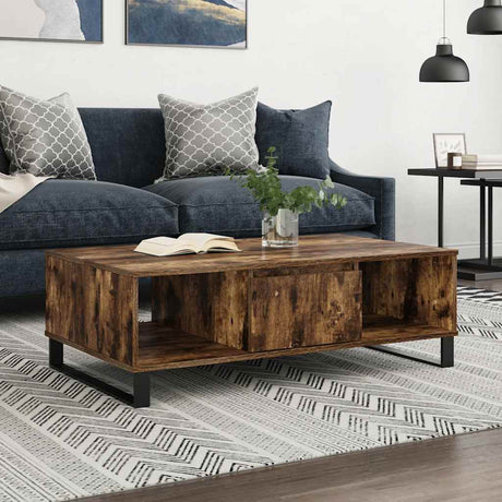 Coffee Table 104X60X35 Cm Engineered Wood
