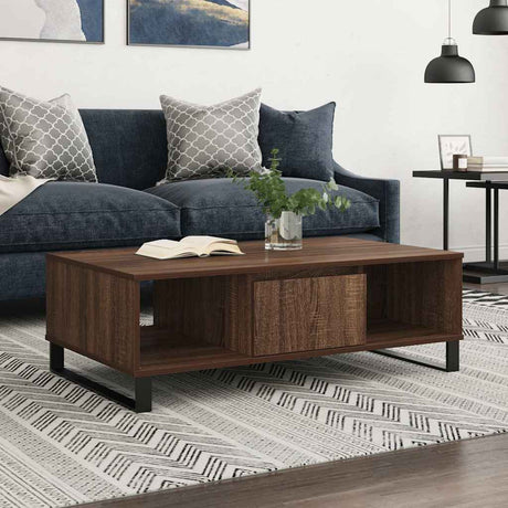 Coffee Table 104X60X35 Cm Engineered Wood
