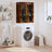 Wall Mounted Cabinet 69.5X34X90 Cm