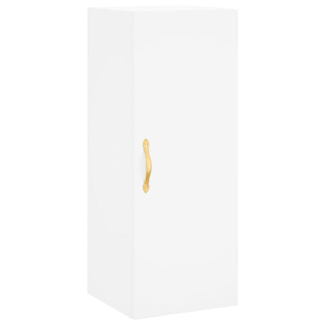Wall Mounted Cabinet 34.5X34X90 Cm