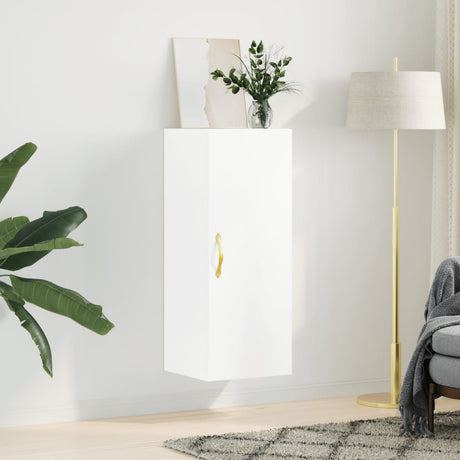 Wall Mounted Cabinet 34.5X34X90 Cm