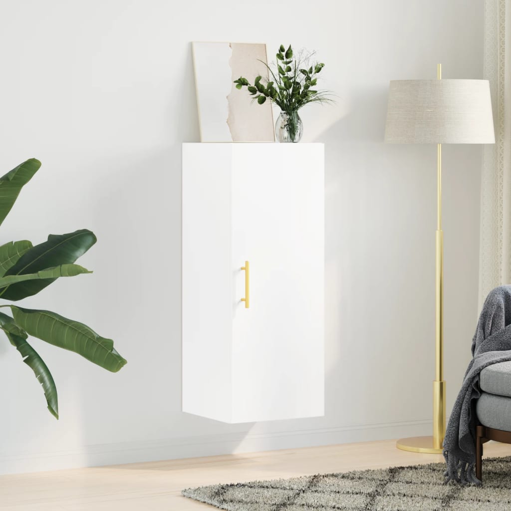 Wall Mounted Cabinet 34.5X34X90 Cm