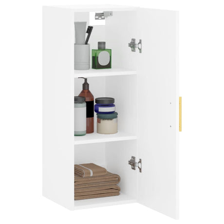 Wall Mounted Cabinet 34.5X34X90 Cm