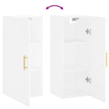 Wall Mounted Cabinet 34.5X34X90 Cm