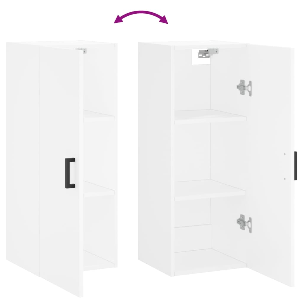Wall Mounted Cabinet 34.5X34X90 Cm