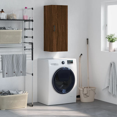 Wall Mounted Cabinet 34.5X34X90 Cm