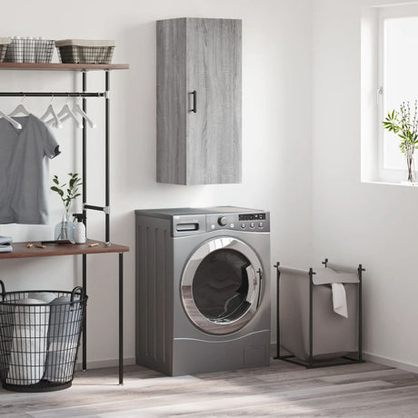 Wall Mounted Cabinet 34.5X34X90 Cm