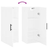 Wall Mounted Cabinet 34.5X34X90 Cm