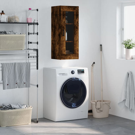 Wall Mounted Cabinet 34.5X34X90 Cm
