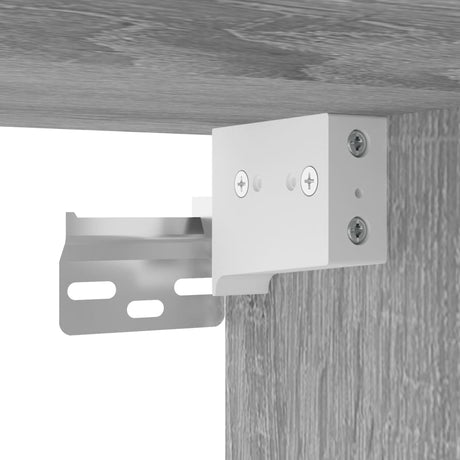 Wall Mounted Cabinet 34.5X34X90 Cm