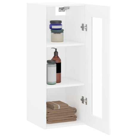Wall Mounted Cabinet 34.5X34X90 Cm