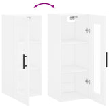 Wall Mounted Cabinet 34.5X34X90 Cm