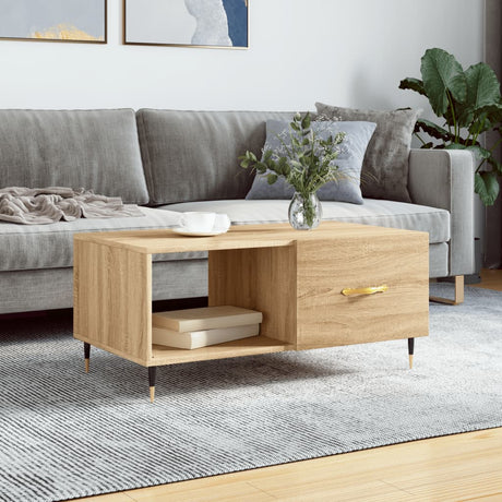 Coffee Table 90X50X40 Cm Engineered Wood