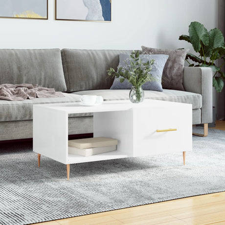 Coffee Table 90X50X40 Cm Engineered Wood