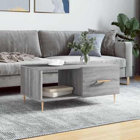 Coffee Table 90X50X40 Cm Engineered Wood
