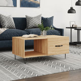 Coffee Table 90X50X40 Cm Engineered Wood