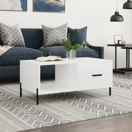 Coffee Table 90X50X40 Cm Engineered Wood