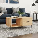 Coffee Table 90X50X40 Cm Engineered Wood