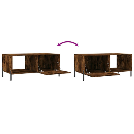 Coffee Table 90X50X40 Cm Engineered Wood
