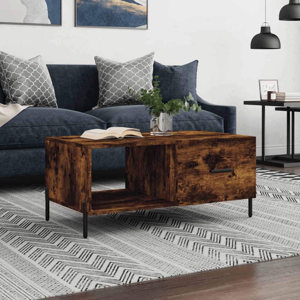 Coffee Table 90X50X40 Cm Engineered Wood