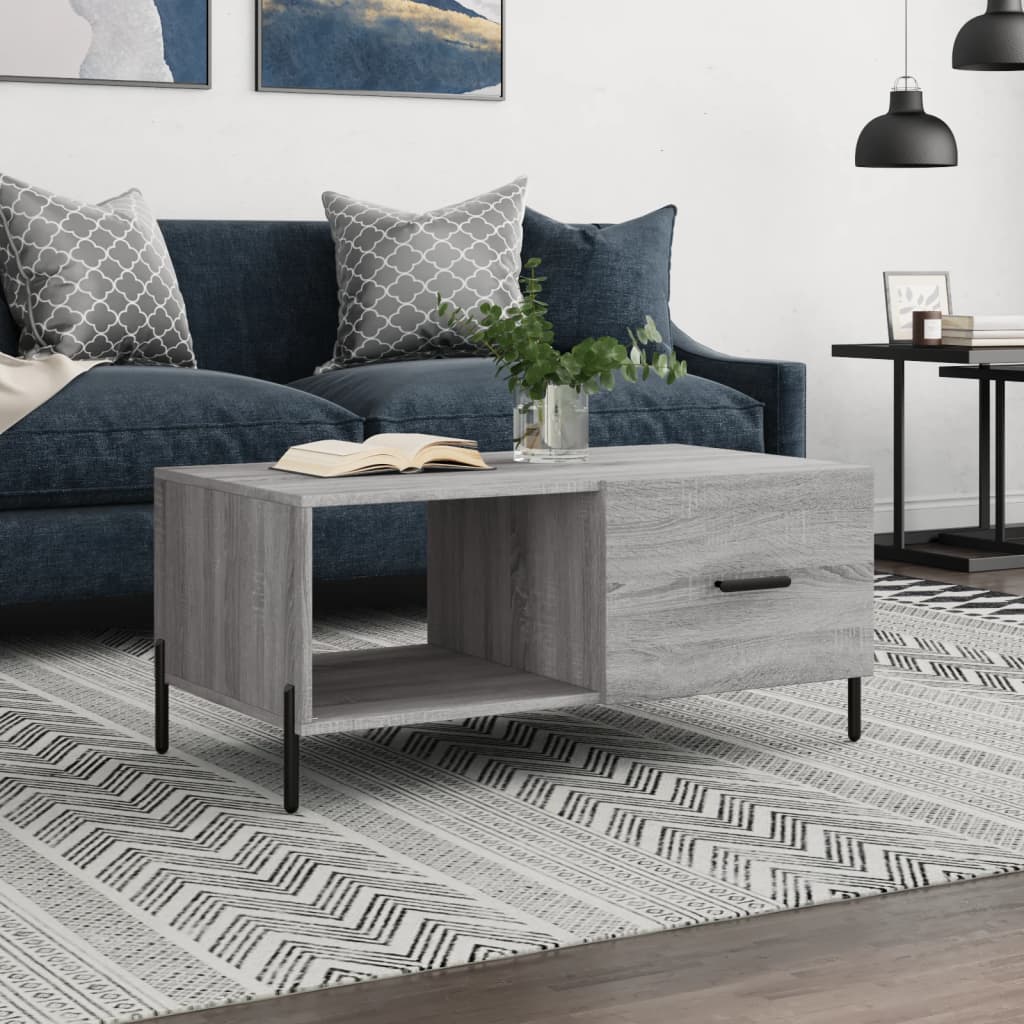 Coffee Table 90X50X40 Cm Engineered Wood