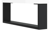 Coffee Table High Gloss White 90x50x40 cm Engineered Wood