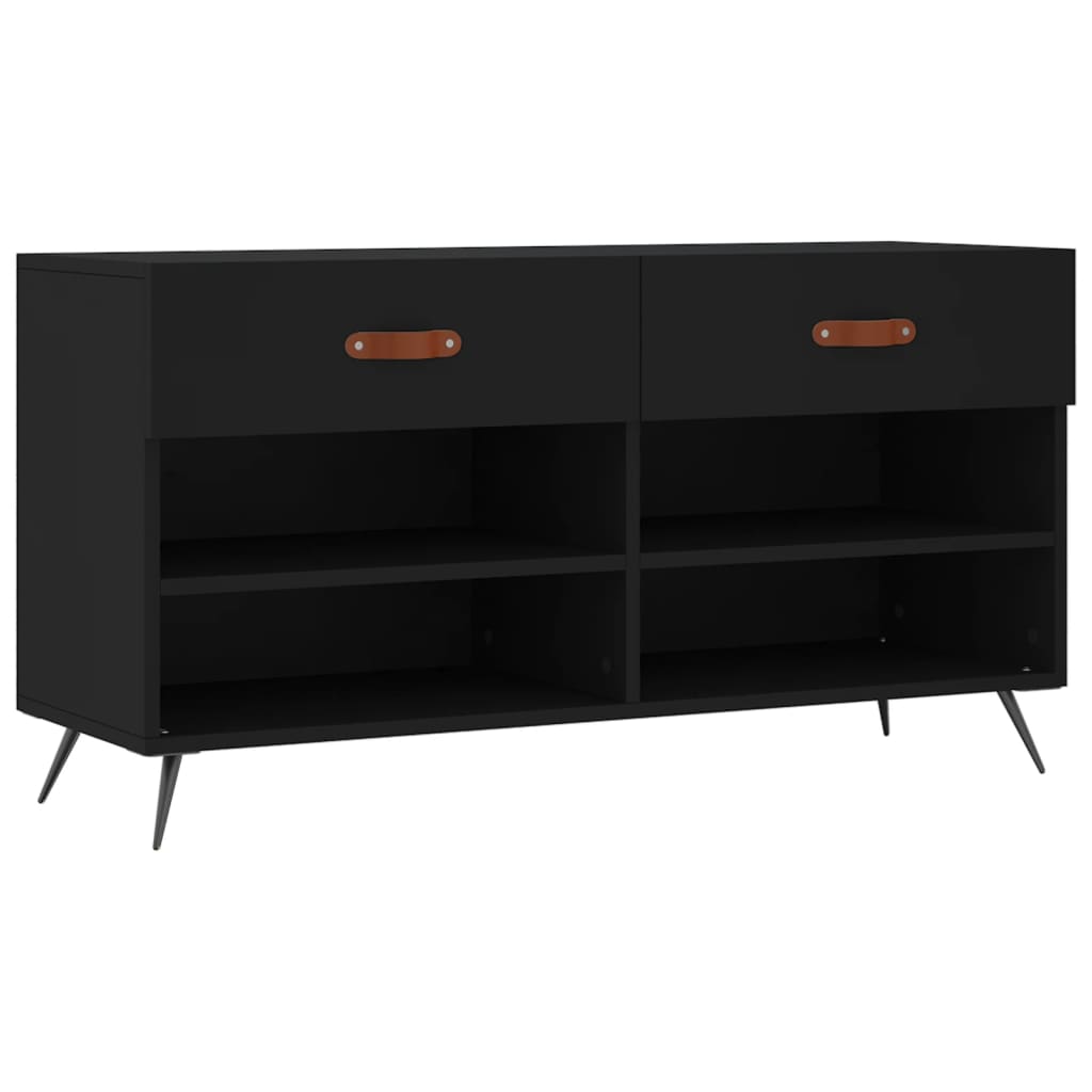 Shoe Bench 102X35X55 Cm Engineered Wood