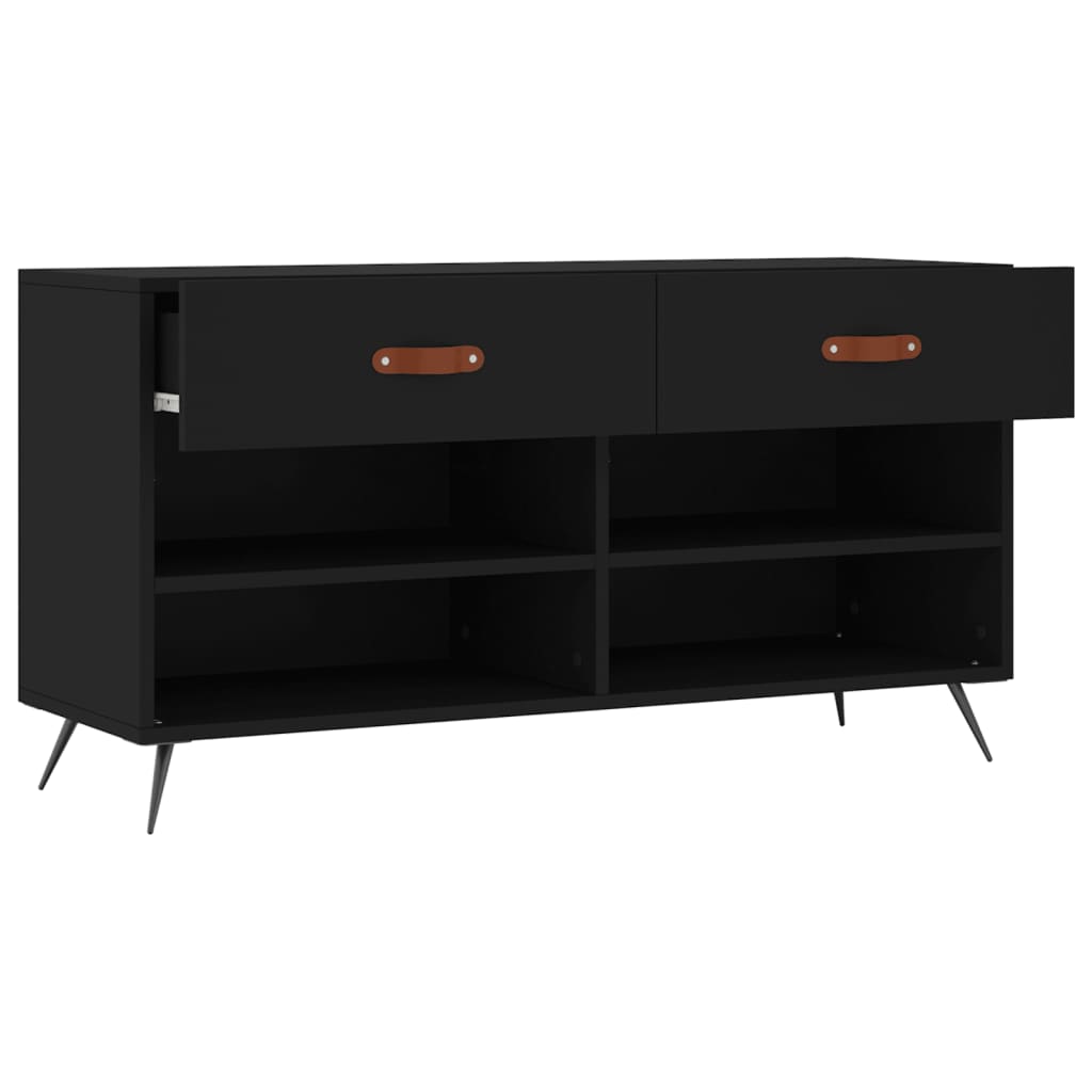 Shoe Bench 102X35X55 Cm Engineered Wood