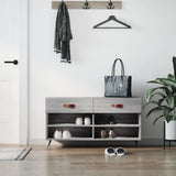 Shoe Bench 102X35X55 Cm Engineered Wood