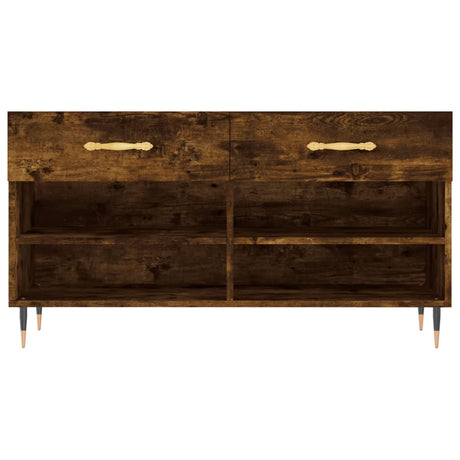 Shoe Bench 102X35X55 Cm Engineered Wood