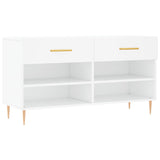 Shoe Bench 102X35X55 Cm Engineered Wood