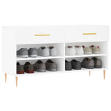 Shoe Bench 102X35X55 Cm Engineered Wood