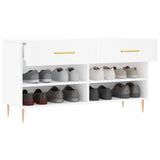 Shoe Bench 102X35X55 Cm Engineered Wood