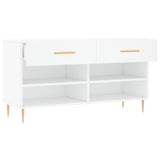 Shoe Bench 102X35X55 Cm Engineered Wood