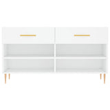 Shoe Bench 102X35X55 Cm Engineered Wood