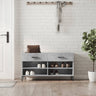 Shoe Bench 102X35X55 Cm Engineered Wood