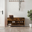 Shoe Bench 102X35X55 Cm Engineered Wood